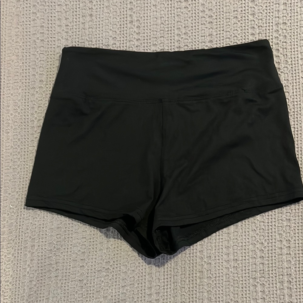 Mini Black Athletic Shorts